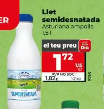 Dia Llet semidesnatada oferta