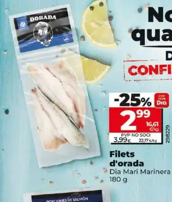 Dia Filets d'orada oferta