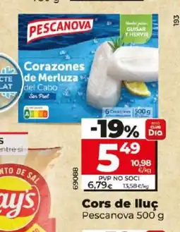 Dia PESCANOVA Cors de lluç oferta