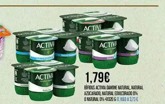 Claudio Bífidus Activia Danone Natural Natural Azucarado Natural Edulcorado 0% O Natural O% oferta