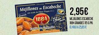 Claudio Mejillones Escabeche 1884 Grandes oferta