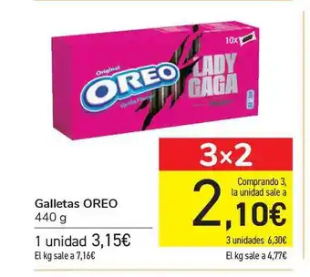 Carrefour Oreo Galletas 440g oferta