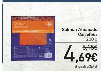 Carrefour Carrefour Salmón Ahumado 200g oferta