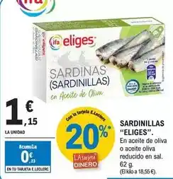 E.Leclerc Eliges - sardinillas oferta