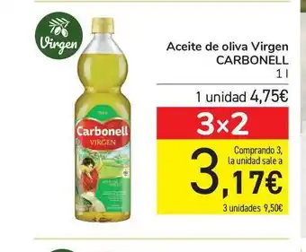 Carrefour Carbonell Aceite de oliva Virgen 1l oferta