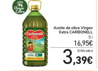 Carrefour Carbonell Aceite de oliva Virgen Extra 5l oferta