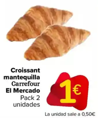 Carrefour CARREFOUR EL MERCADO Croissant mantequilla oferta