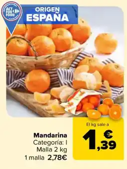 Carrefour Mandarina oferta