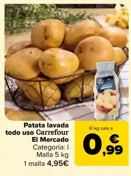 Carrefour CARREFOUR EL MERCADO Patata lavada todo uso oferta