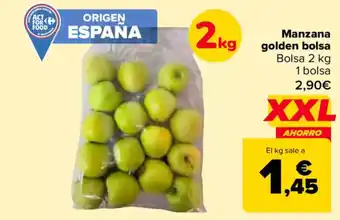 Carrefour Manzana golden bolsa oferta