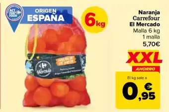 Carrefour CARREFOUR EL MERCADO Naranja oferta