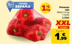 Carrefour Pimiento rojo oferta