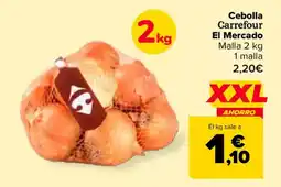 Carrefour CARREFOUR EL MERCADO Cebolla oferta