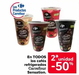 Carrefour CARREFOUR SENSATION En todos los cafés refrigerados oferta