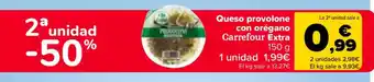 Carrefour CARREFOUR EXTRA Queso provolone con orégano oferta