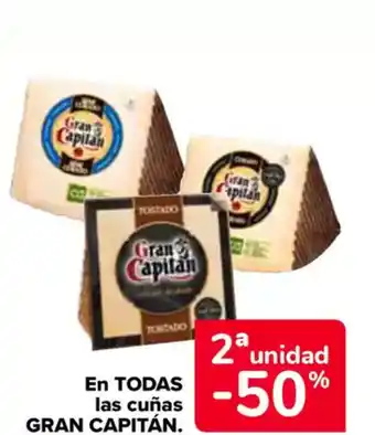 Carrefour GRAN CAPITÁN En todas las cuñas oferta