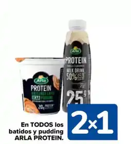 Carrefour ARLA PROTEIN En todos los batidos y pudding oferta