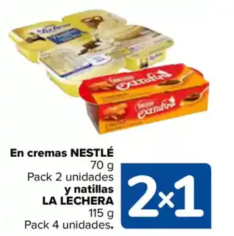 Carrefour NESTLÉ En cremas oferta