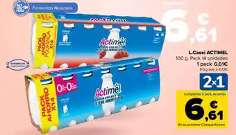 Carrefour ACTIMEL L.Casei oferta