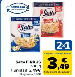 Carrefour FINDUS Salto oferta