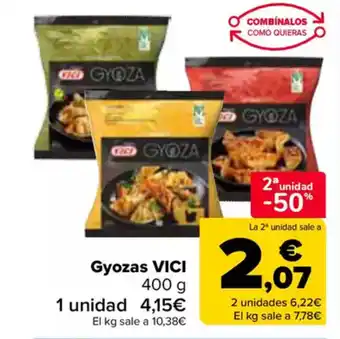 Carrefour VICI Gyozas oferta