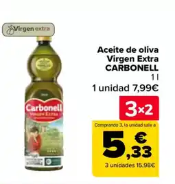 Carrefour CARBONELL Aceite de oliva Virgen Extra oferta