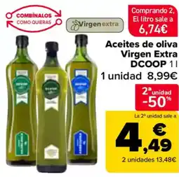 Carrefour DCOOP Aceites de oliva Virgen Extra oferta