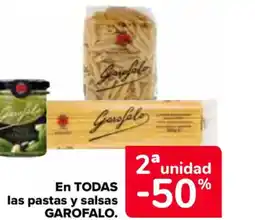 Carrefour GAROFALO En todas las pastas y salsas oferta