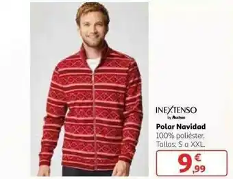 Alcampo Intextenso Polar Navidad oferta