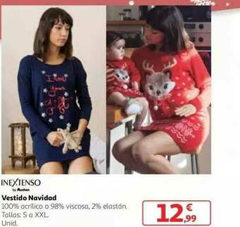 Alcampo Inextenso Vestido Navidad oferta