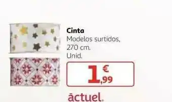 Alcampo Cinta Actuel oferta