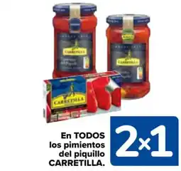 Carrefour CARRETILLA En todos los pimientos del piquillo oferta