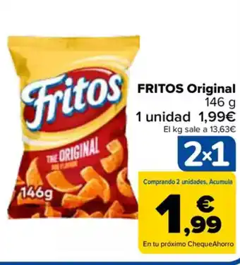 Carrefour FRITOS Original oferta