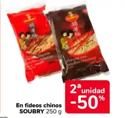 Carrefour SOUBRY En fideos chinos oferta