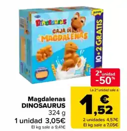 Carrefour DINOSAURUS Magdalenas oferta