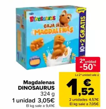 Carrefour DINOSAURUS Magdalenas oferta