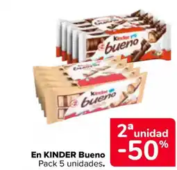 Carrefour KINDER En Bueno oferta