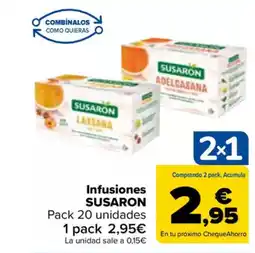 Carrefour SUSARON Infusiones oferta