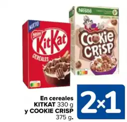 Carrefour KITKAT COOKIE CRISP En cereales oferta