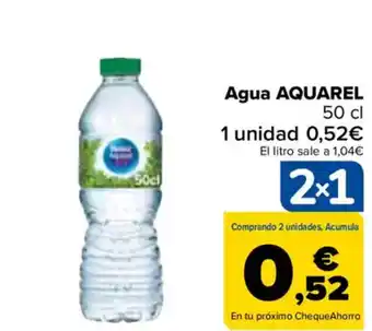 Carrefour AQUAREL Agua oferta