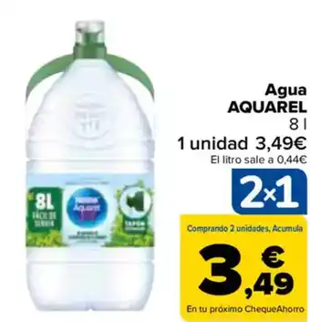 Carrefour AQUAREL Agua oferta