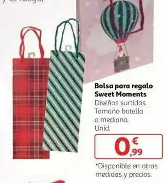 Alcampo Bolsa Para Regalo Sweet Moments oferta