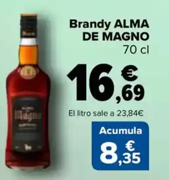 Carrefour ALMA DE MAGNO Brandy oferta