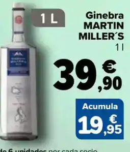 Carrefour MARTIN MILLER'S Ginebra oferta