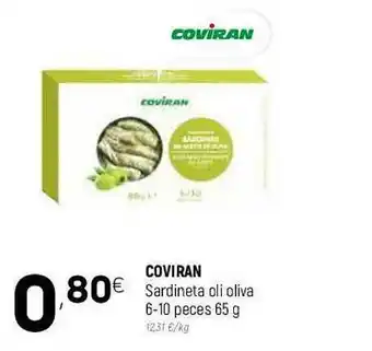 Coviran Coviran Sardineta Oli Oliva 6-10 Pecees oferta