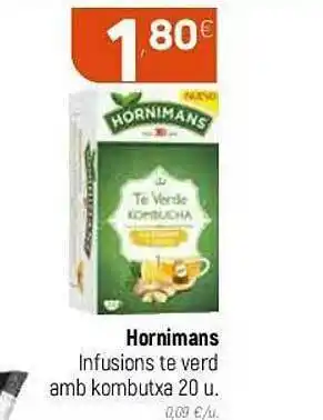 Coviran Hornimans Infusion Te Verd Amb Kombutxa oferta