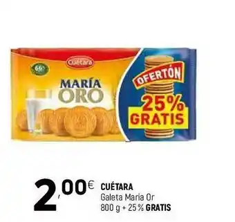 Coviran Cuétara Galeta Maria Or oferta