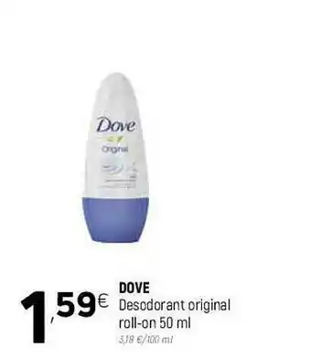 Coviran Dove Desodorant Original Roll-on oferta