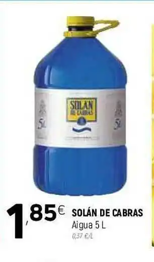 Coviran Solán De Cabras Aigua oferta