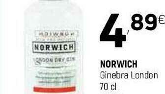 Coviran Norwich Ginebra London oferta